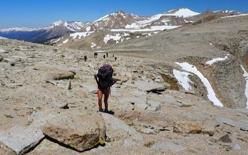 Students lead their own backcountry adventure on their return to Golden Trout Wilderness School